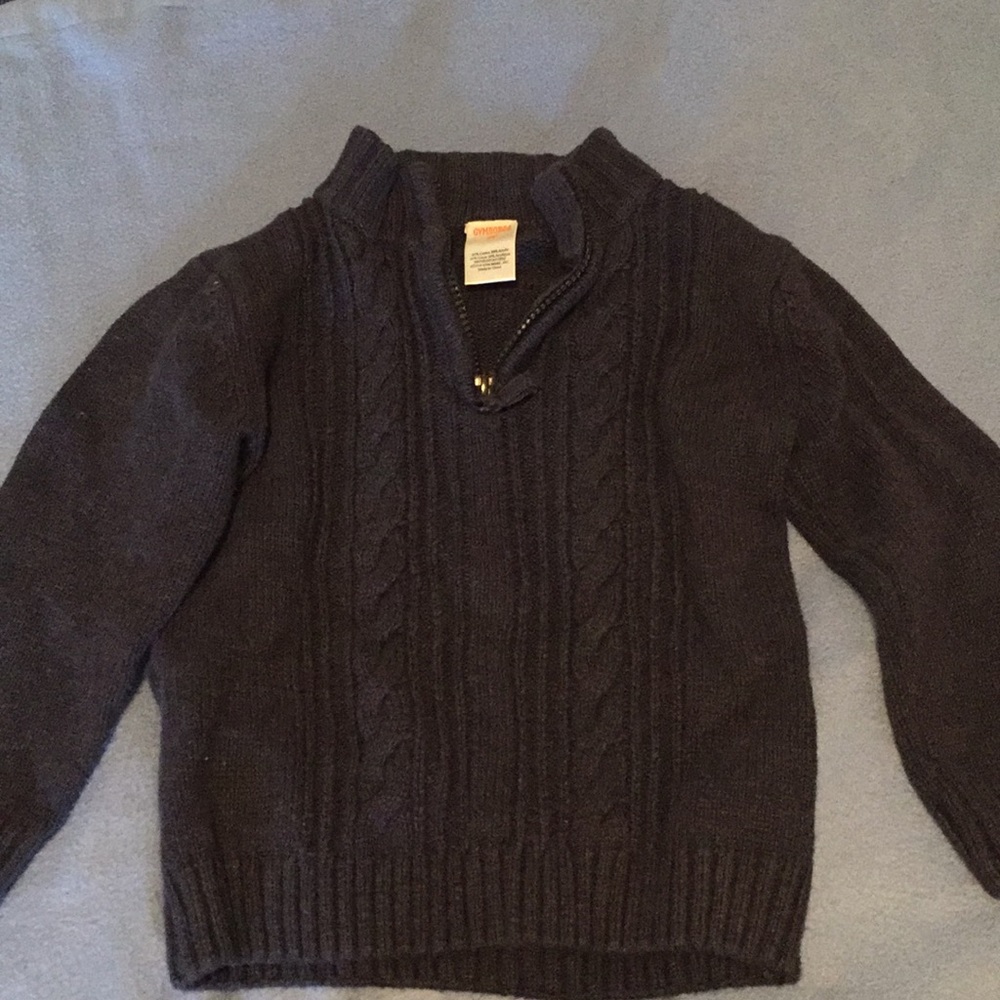 Boys blue sweater